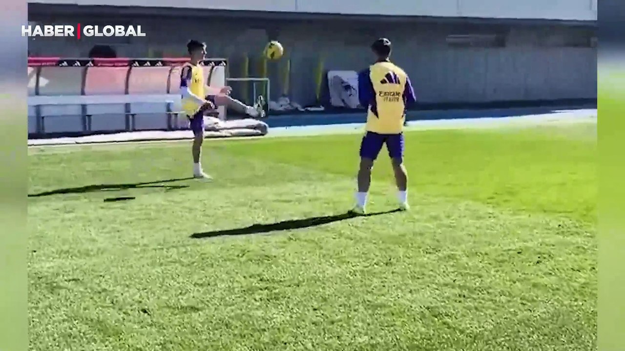 Arda Güler ile Brahim Diaz eğleniyor   