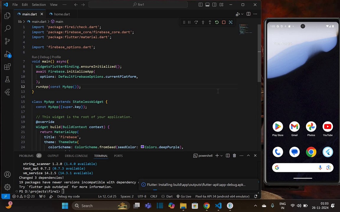 Flutter Firebase How to Insert Data CRUD | How to Insert Data CRUD  |  Want to Master Flutter Firebase CRUD Operations? Watch This Now.