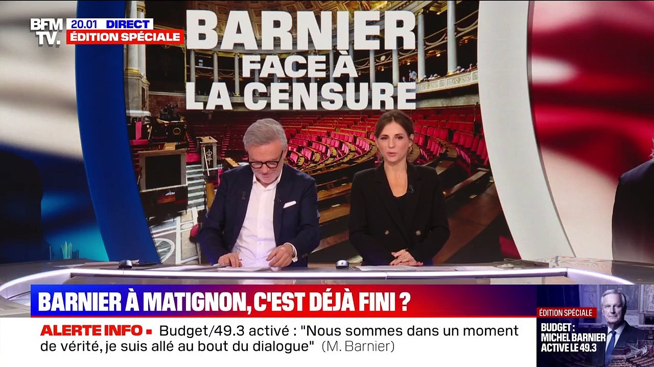 Eric Brunet présente 20h Brunet sur BFM TV