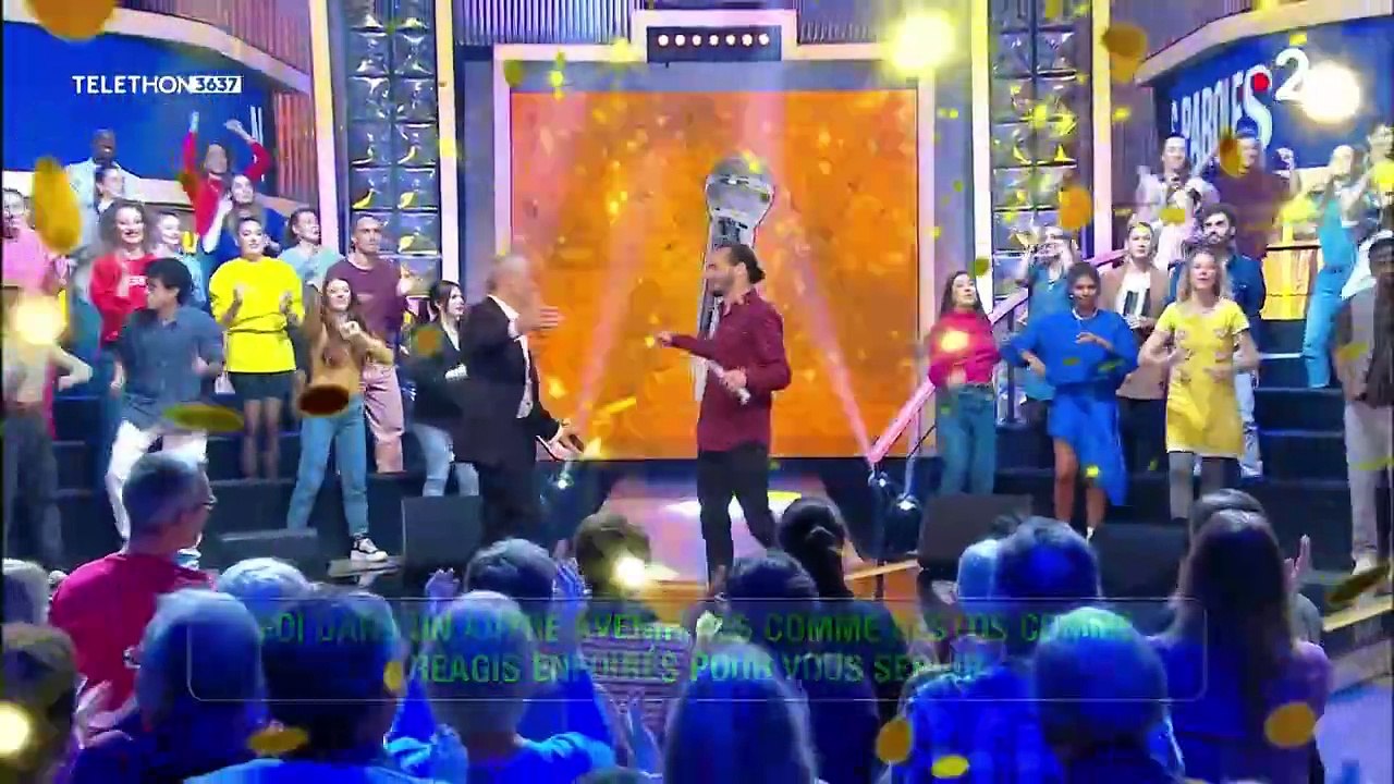 Benoît, nouveau maestro de "N'oubliez pas les paroles". France 2