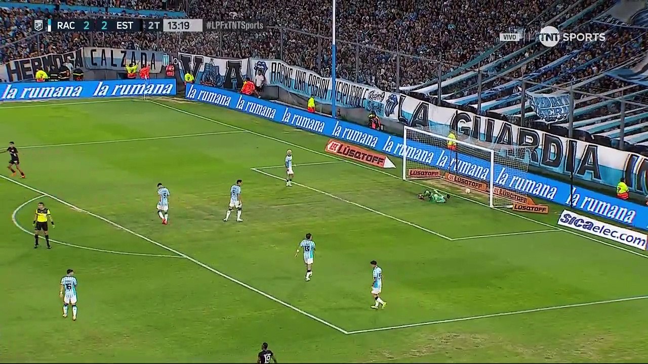 Racing vs Estudiantes: gol de Tiago Palacios