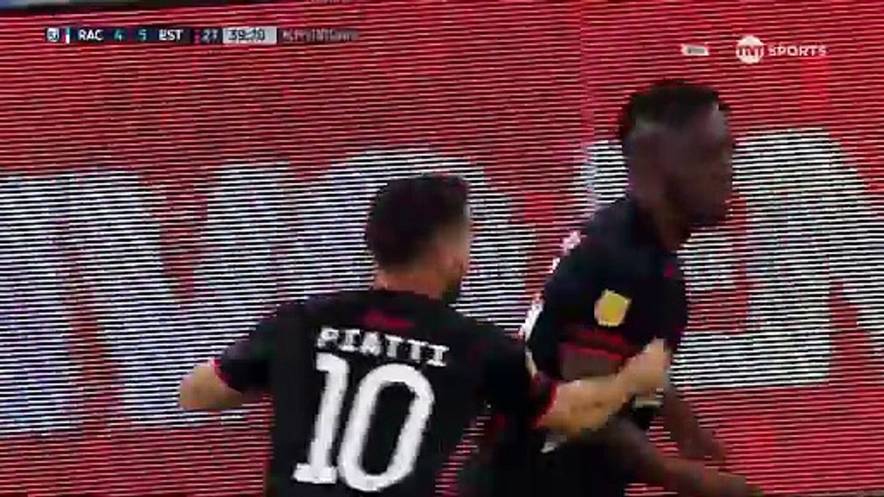 Racing vs Estudiantes: gol de Cetré