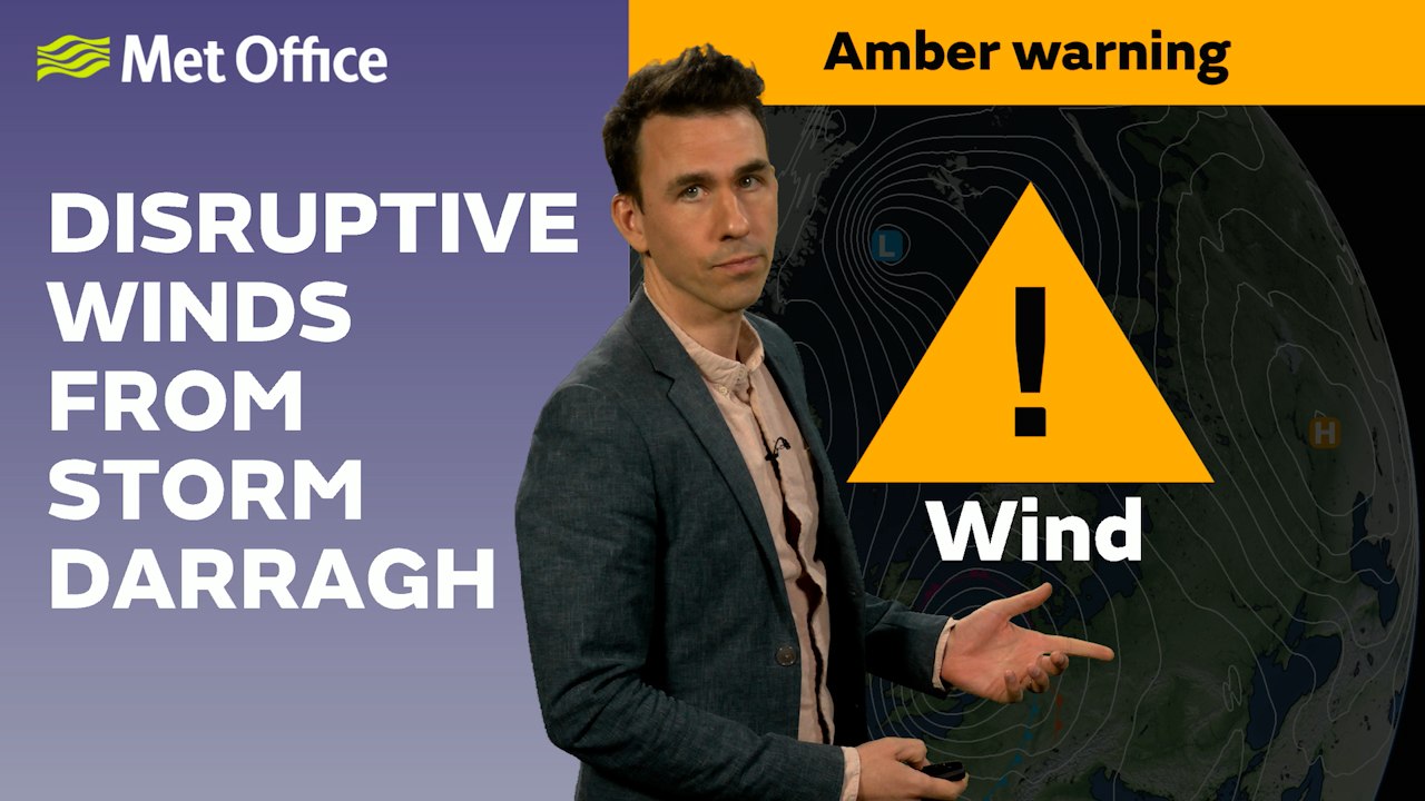 05/12/2024 – Storm Darragh hits this weekend