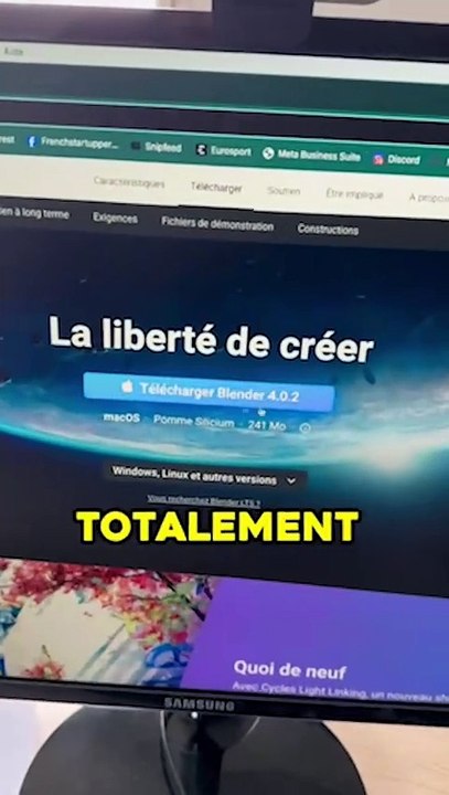 Un logiciel gratuit de 3d !