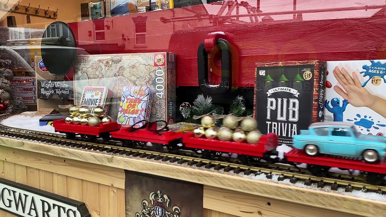 The Hogwarts Express at the Wellington Locksmith Shop