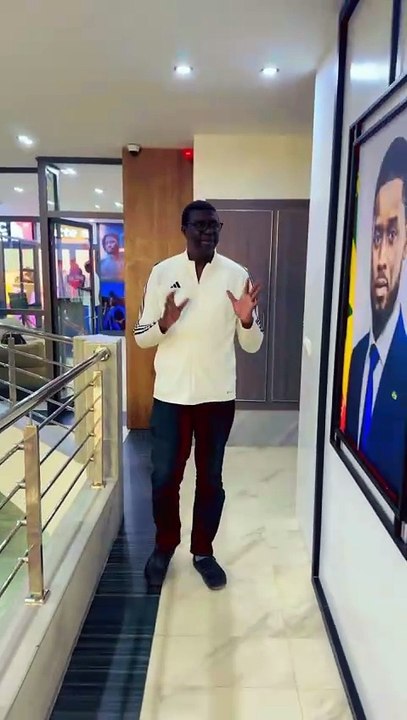 Fallou Dieng Visite les locaux de lutte TV