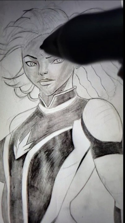Dessin Monica Rambeau (photon)