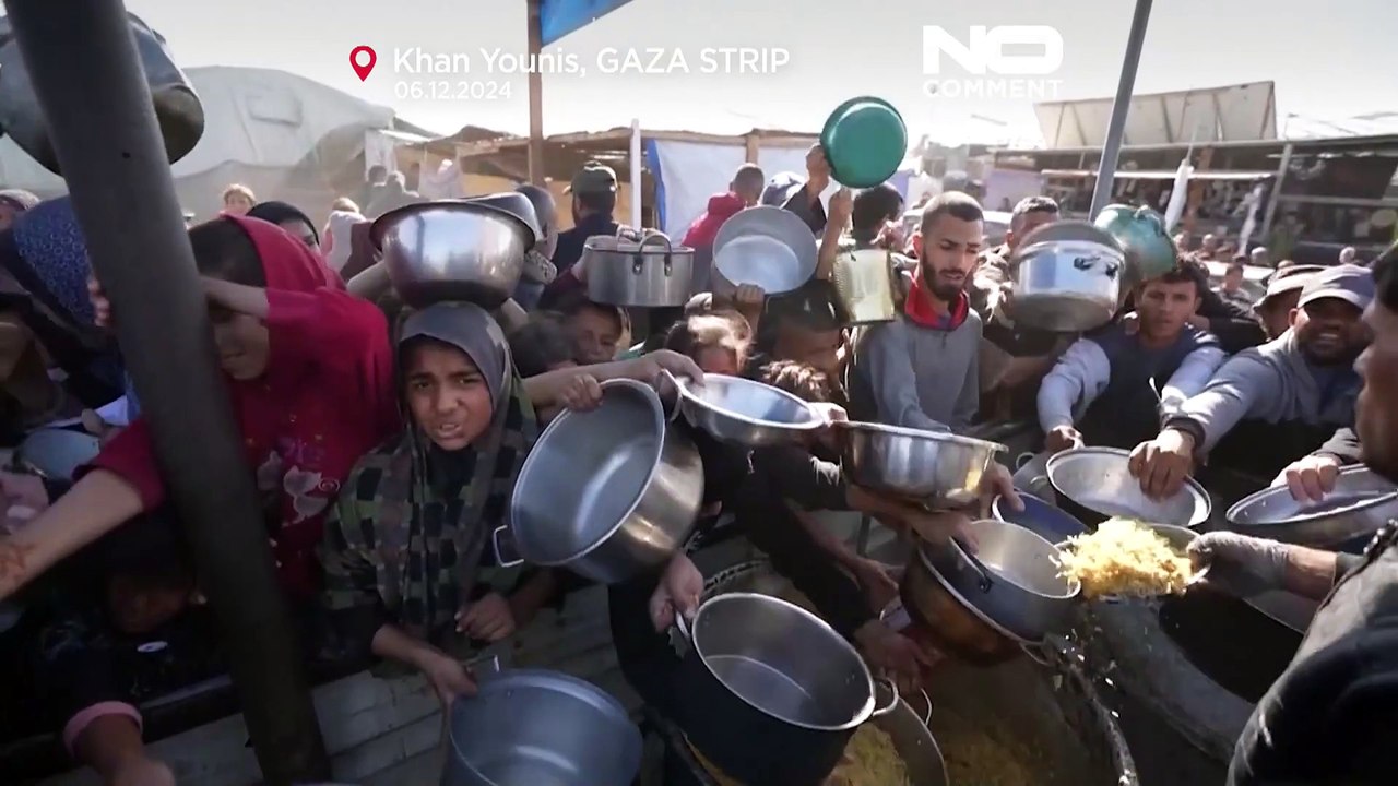 NO COMMENT: La hambruna se ceba con los gazatíes de Jan Yunis