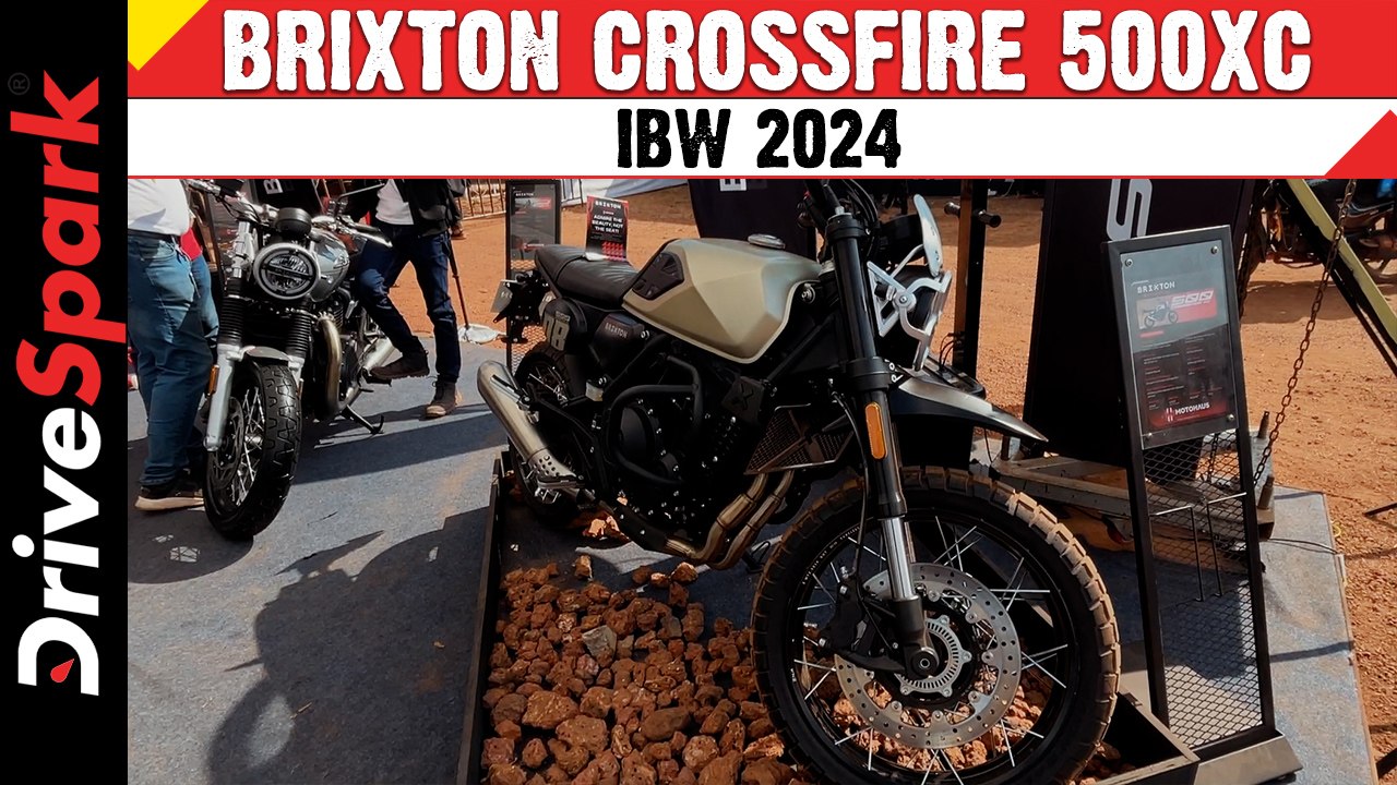 IBW 2024: Brixton Crossfire 500XC Walkaround Video | Design & Specs | Vedant Jouhari
