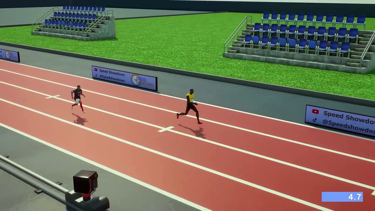 Kylian Mbappe VS Usain Bolt