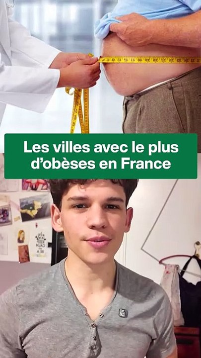 Les villes les plus obèses de France ?