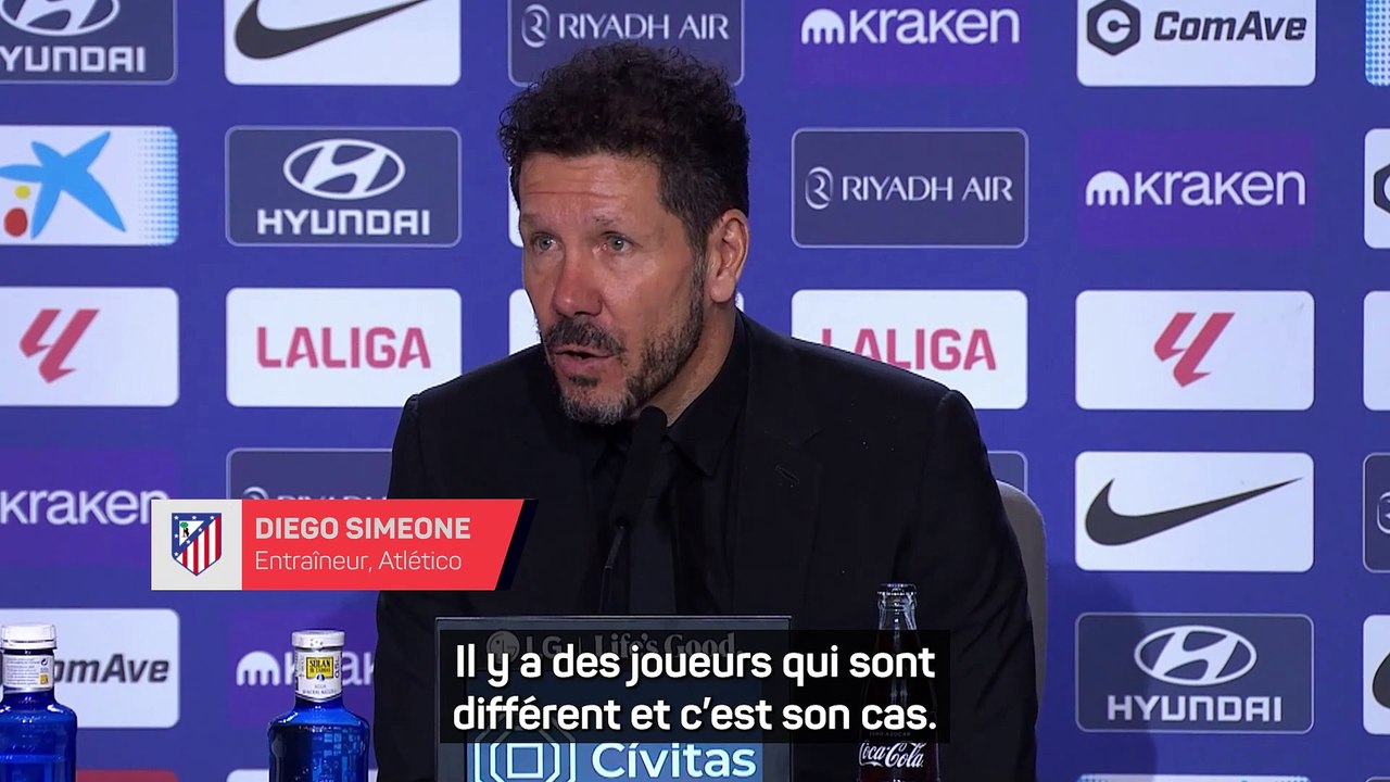 Simeone : "Griezman est un joueur différent"