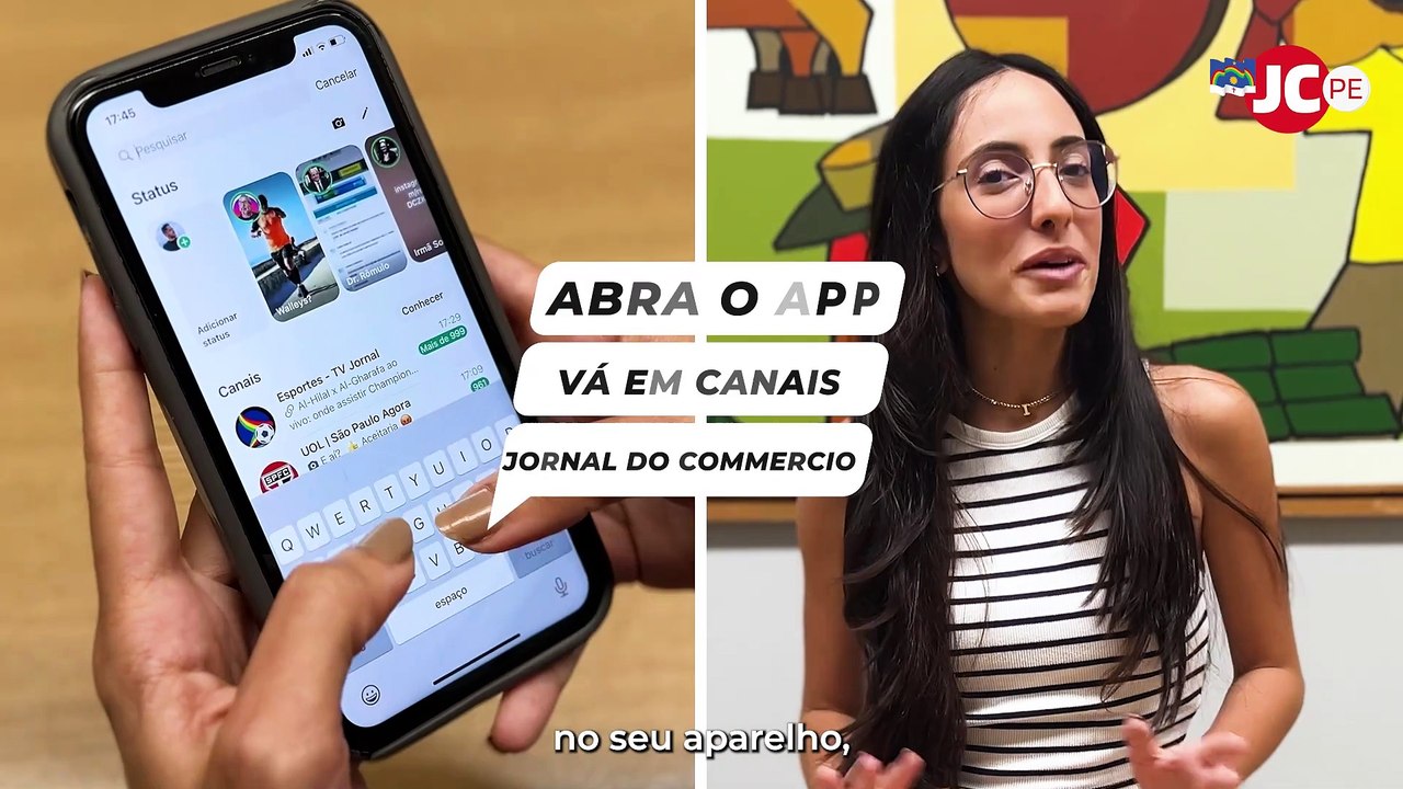 Saiba como acessar nossos canais do WhatsApp