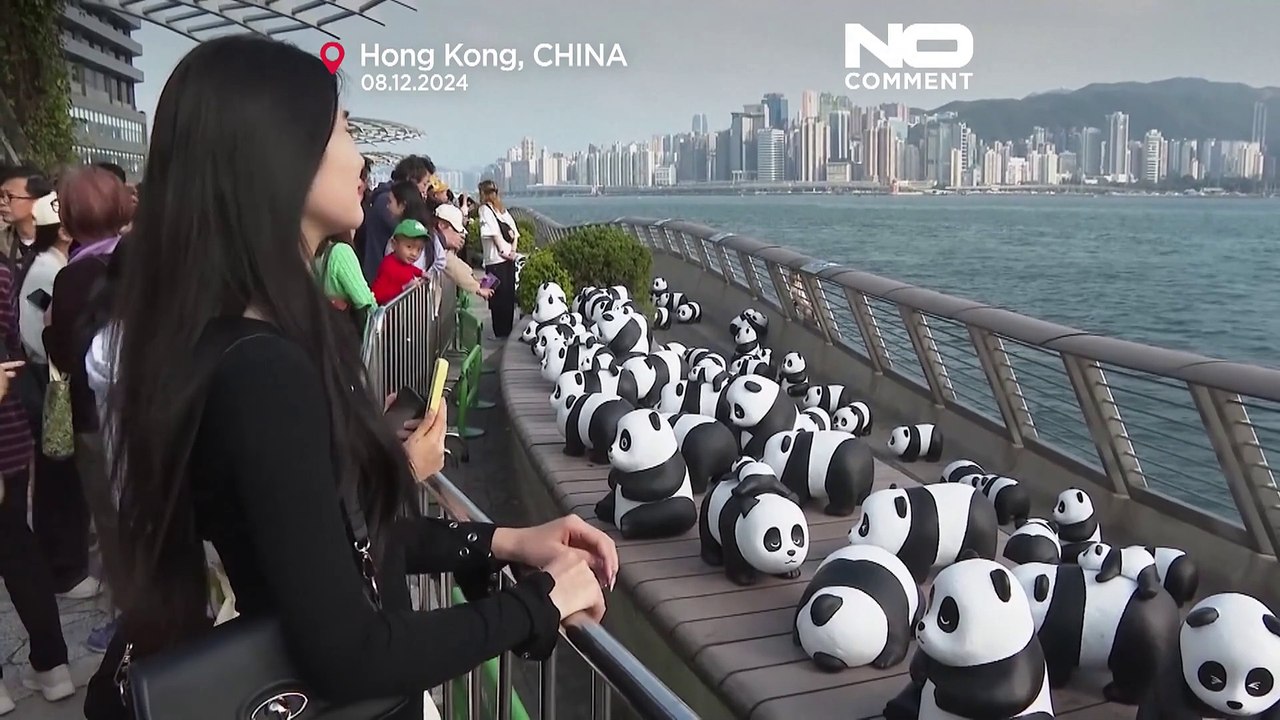 No Comment : les pandas envahissent Hong Kong