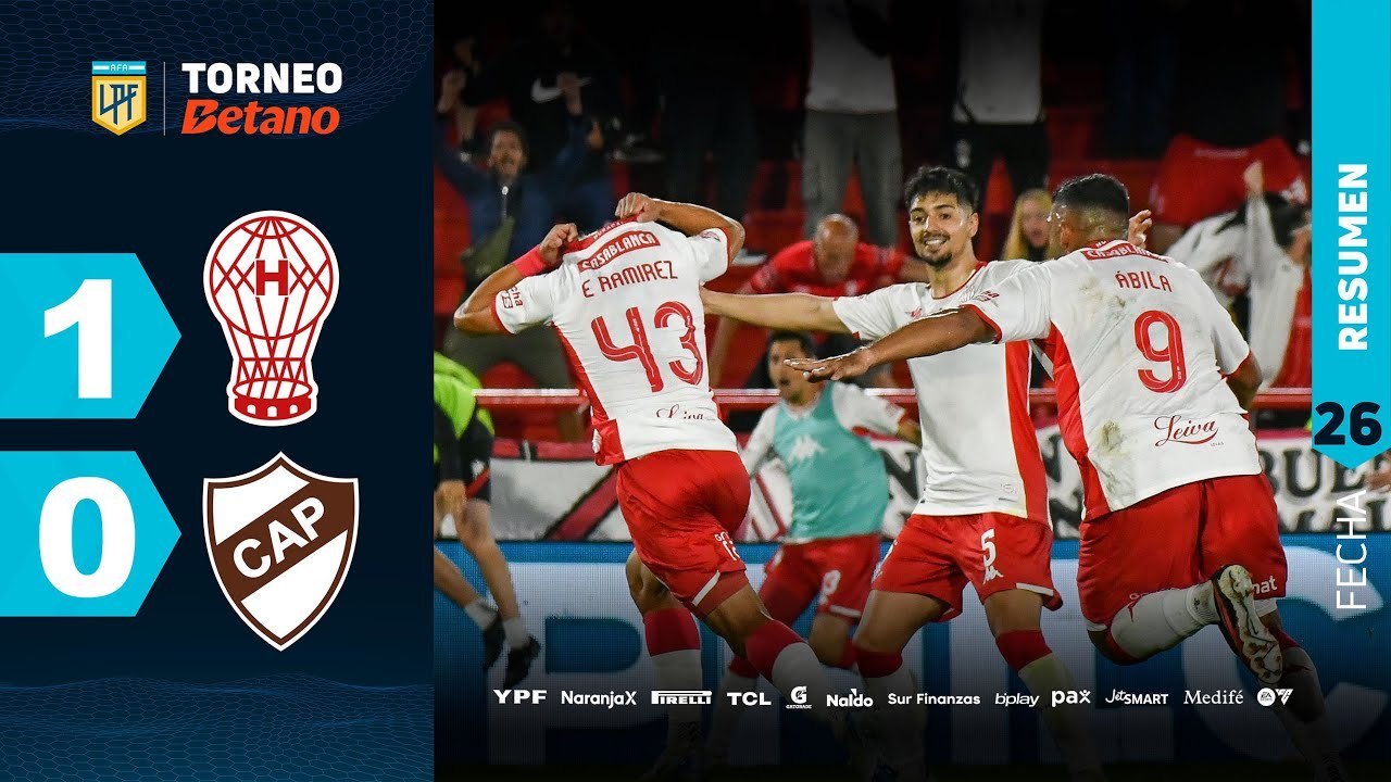 Huracán vs Platense (1-0) | LPF 2024 | Fecha 26