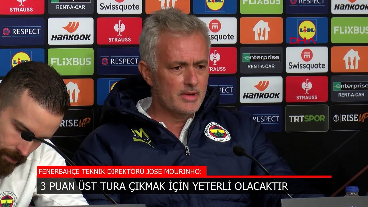 Mourinho, Athletic Bilbao maçı öncesi konuştu: Yaptığımız çalışmalara inanıyorum