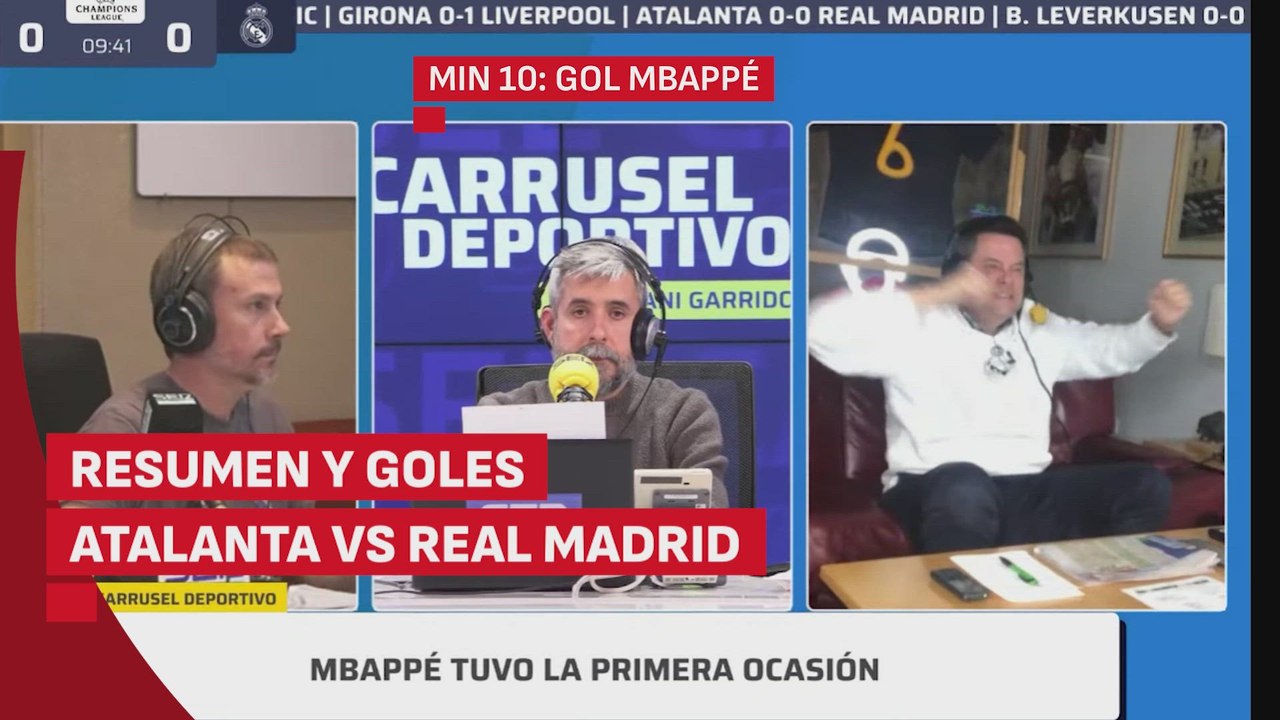 Gol de Vinicius, Atalanta vs Real Madrid