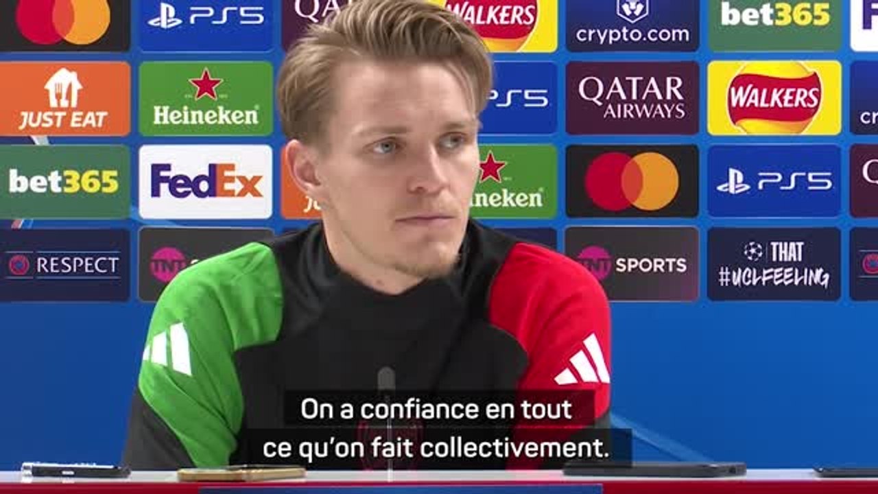 Arsenal - Ødegaard : "Ça peut être la bonne année"