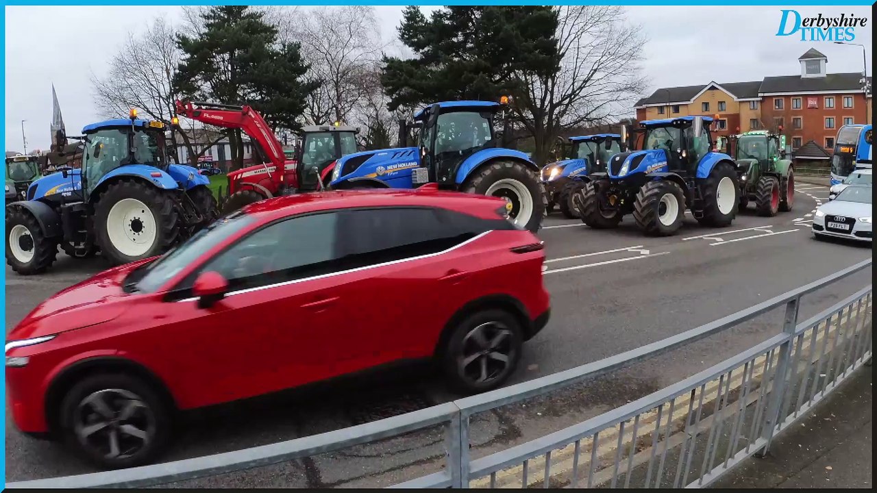 Tractor protest - Chesterfield