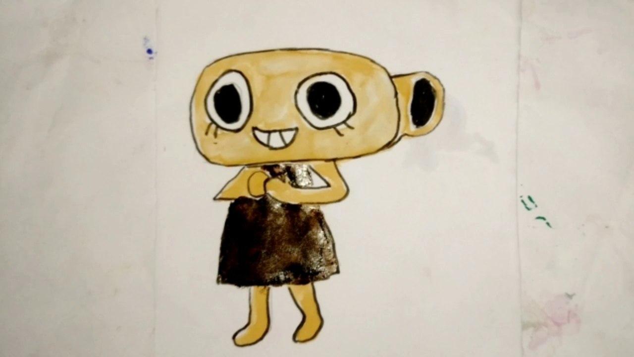 Drawing Shelly Dandy world