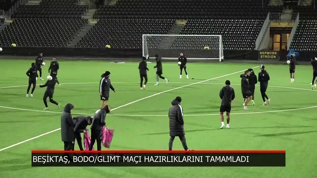 Beşiktaş, Bodo/Glimt maçına hazır!