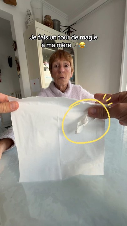 je fais un tour de magie a ma mere 😂