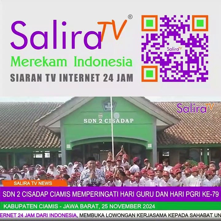 SDN 2 Cisadap Ciamis Memperingati Hari Guru dan Hari PGRI ke-79