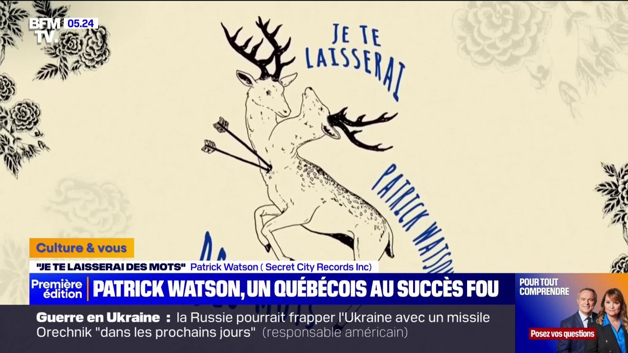 Ce tube francophone du chanteur québécois Patrick Watson a franchi le milliard d'écoutes sur Spotify