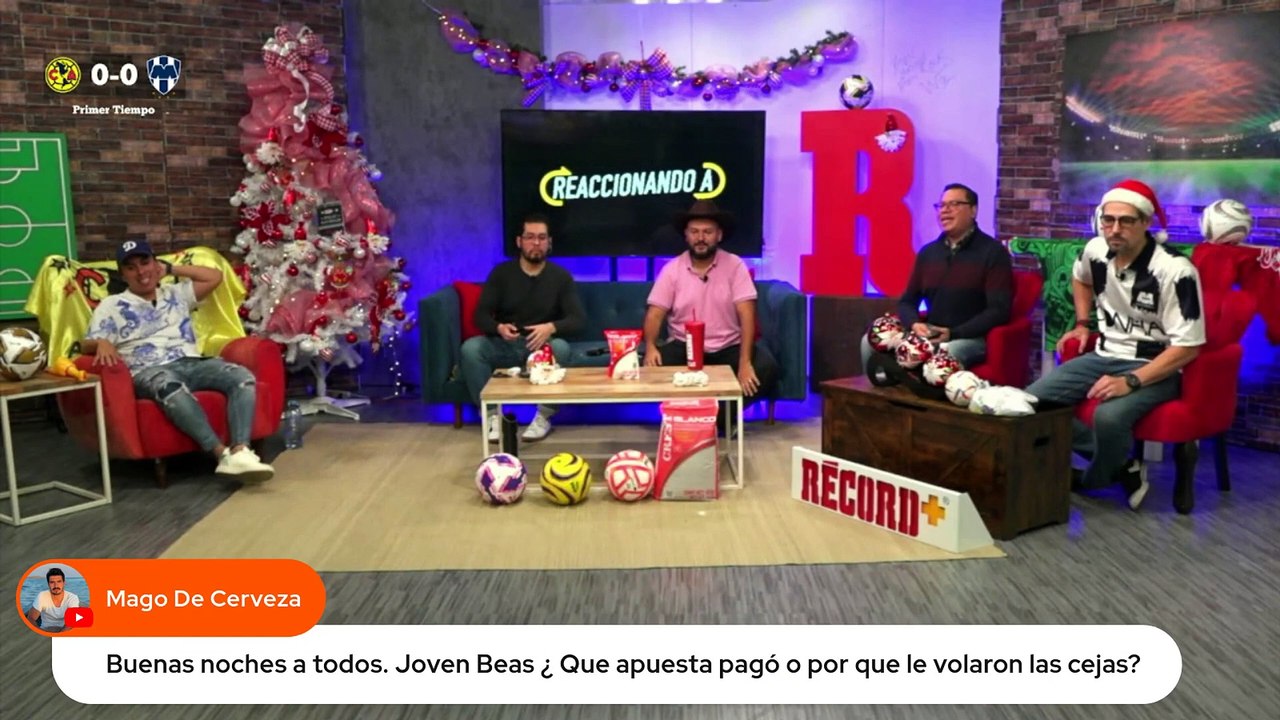 AMÉRICA vs MONTERREY Final 2024 | REACCIONANDO RÉCORD+ EN VIVO