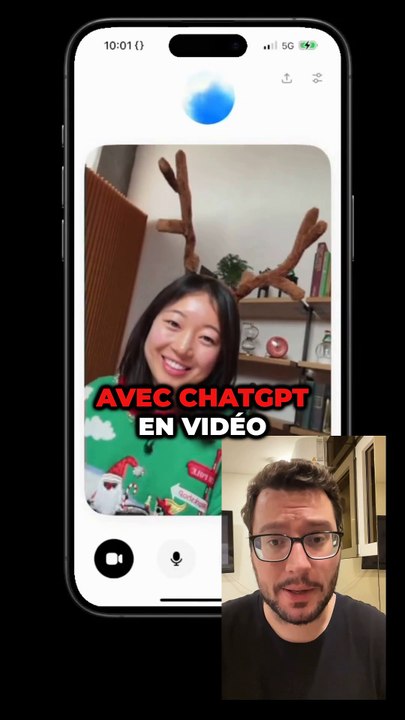 Jour 6 des 12 jours d’OpenAI ! : La vidéo dispo dans le mode vocal avancé de ChatGPT