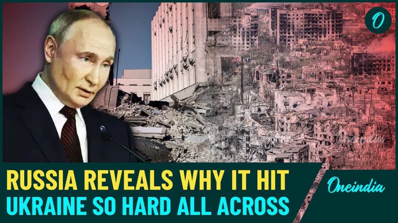 'Successful Hit': Putin's 287 Non-Stop Missiles Blitz Burns Ukraine Down |Russia Reveals Real Reason