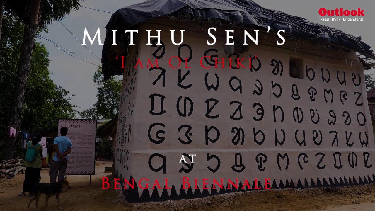 Mithu Sen brings the Santali script to life