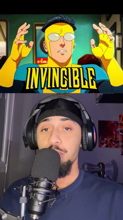 Je réagis au trailer d’invincible