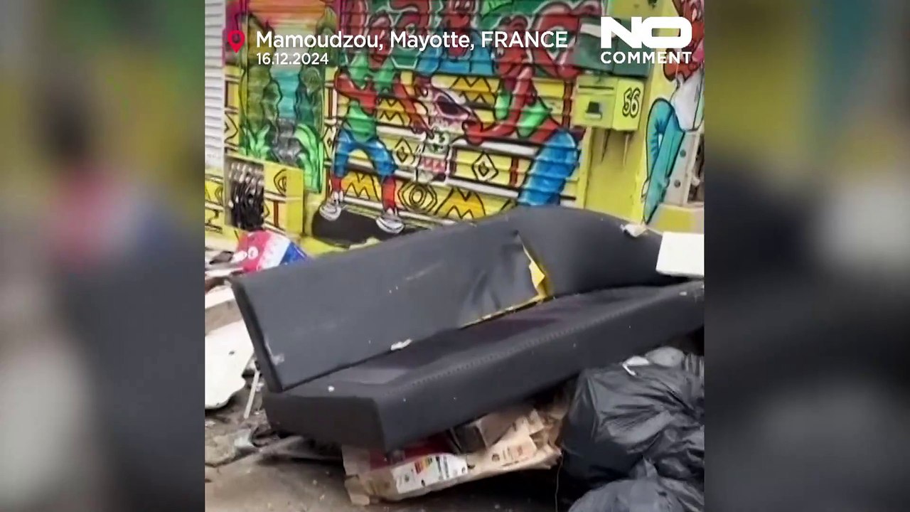 Mayotte reels after deadly cyclone Chido