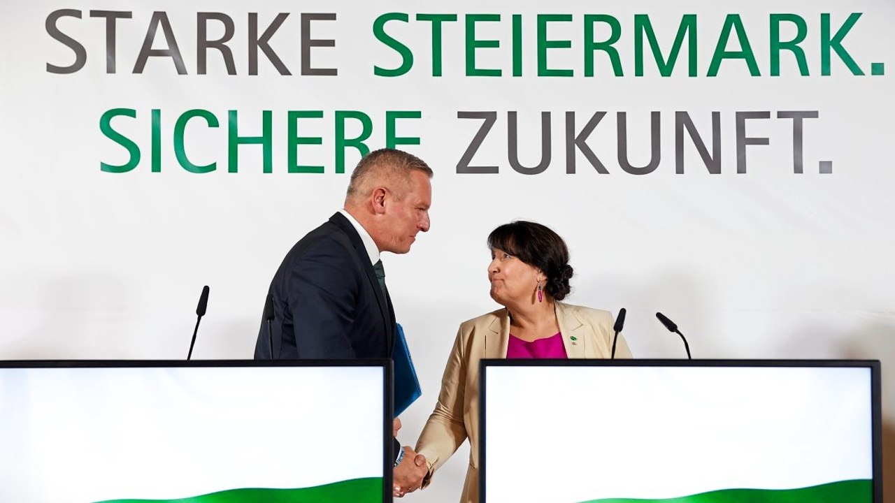 FPÖ und ÖVP in der Steiermark stellten ihr "tragfähiges Programm" vor