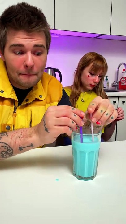 Straw Shock Prank 🥤😱 #123go