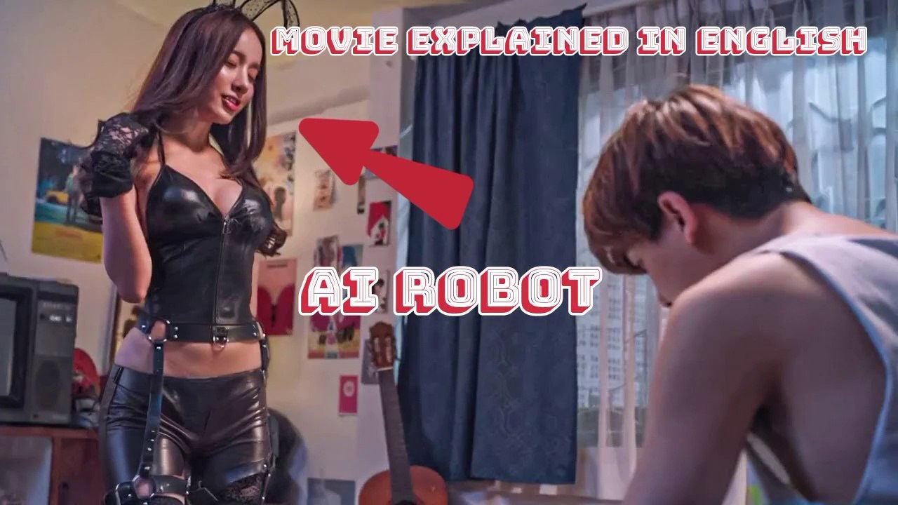 INNOCENT BOY GOT AI GIRL  | korean romantic movie explained in english | pleasure doll | #comedy