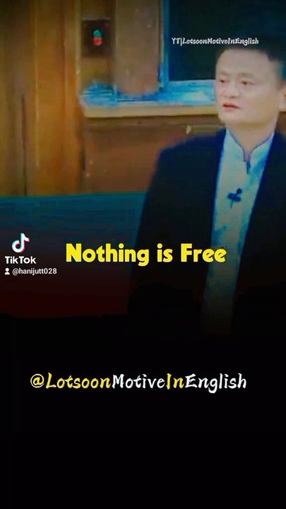 Nothing is free Nothing is easy!