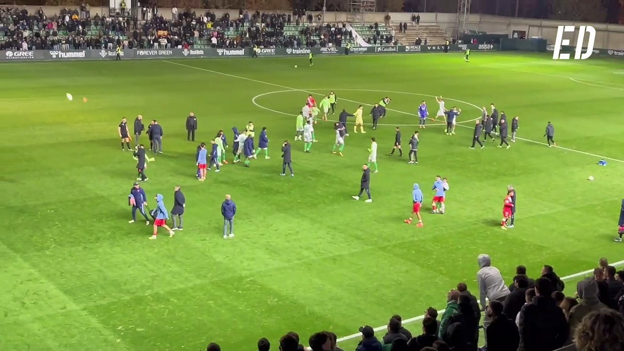 Celebra el Betis la victoria del derbi