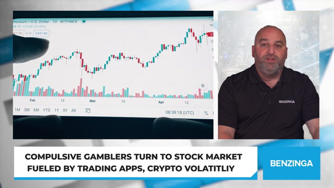 Compulsive Gamblers Turn To Stock Market Fueled By Trading Apps, Crypto Volatility