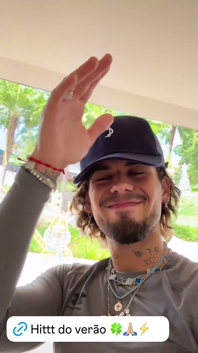 Zé Felipe surge ao som de novo hit no Instagram