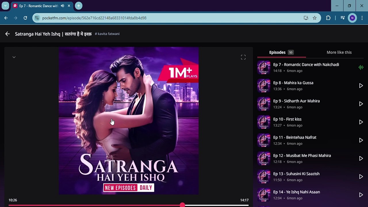 Satranga Hai Yeh Ishq  episode 7 - 10