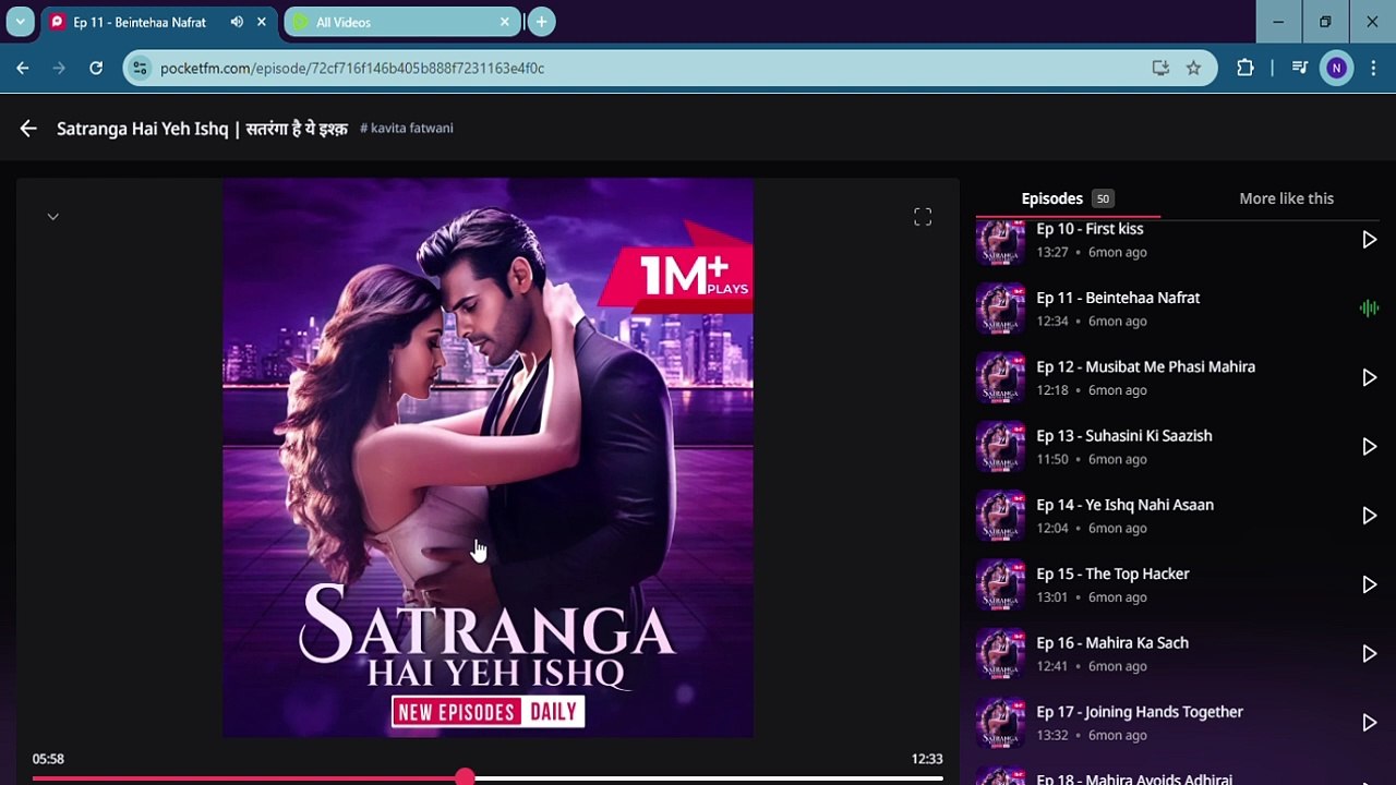 Satranga Hai Yeh Ishq episode 11