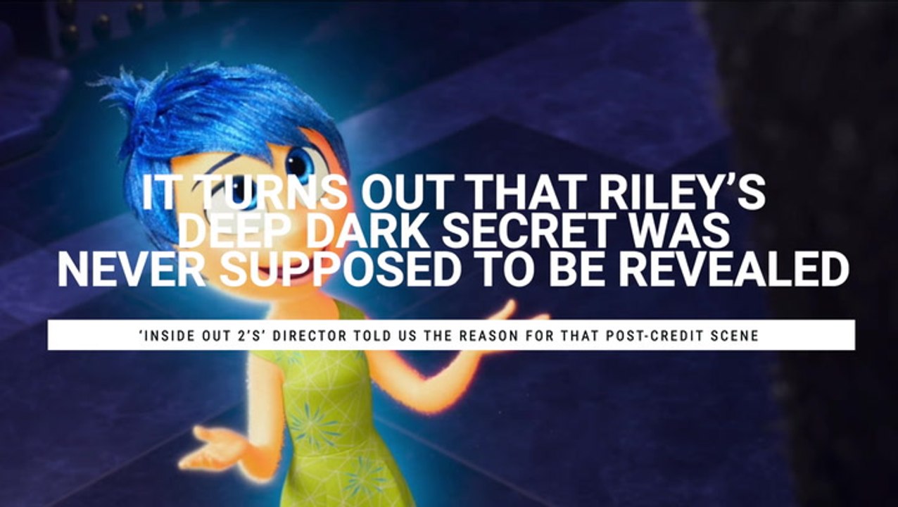'Inside Out 2’s' Director Tells Us The Sad Reason He Had To Include An End-credits Scene That Explained Riley’s Deep, Dark Secret