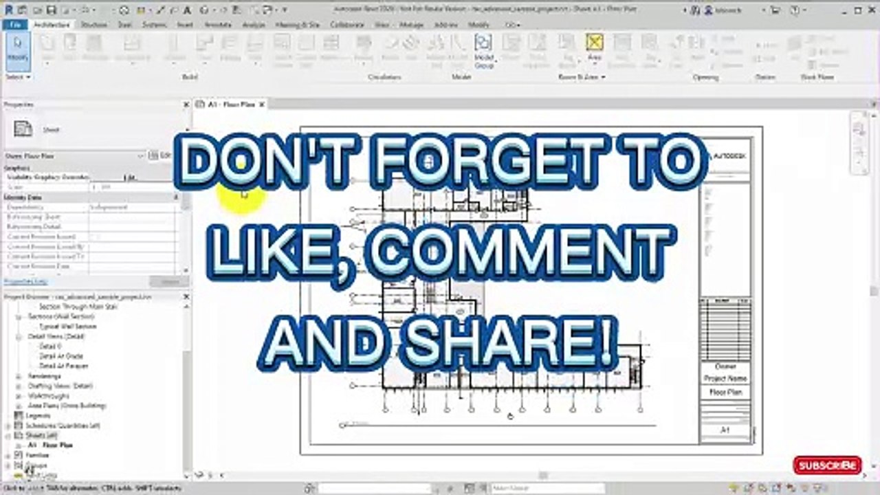 How to Create Sheet Views in The Revit | Part # 33 | #architecture #revit #revitfamily #civil3d #Autodesk #civil3d
