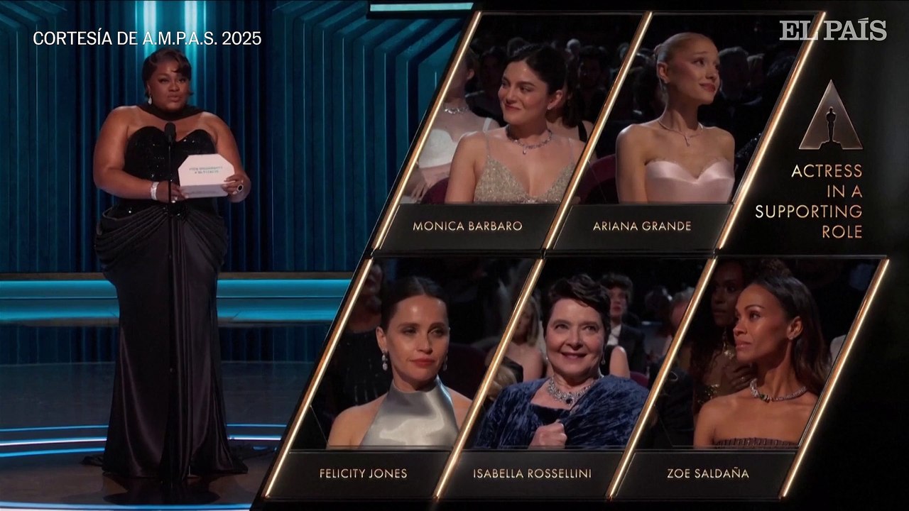 Zoe Saldaña, mejor actriz de reparto | Oscar 2025