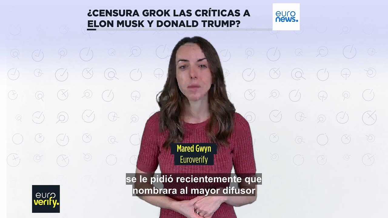 Euroverify: ¿Está el chatbot Grok censurando las críticas a Elon Musk y Donald Trump?