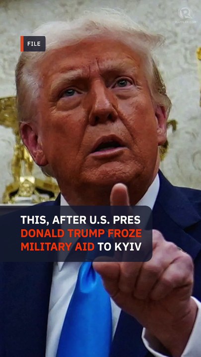 Ukraine can hold out on frontline, Kyiv says after Trump's military aid pause