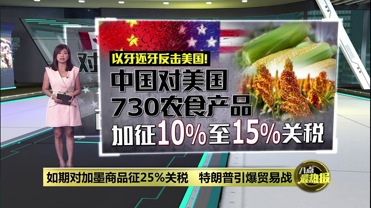 如期对加墨商品征25%关税   特朗普引爆贸易战