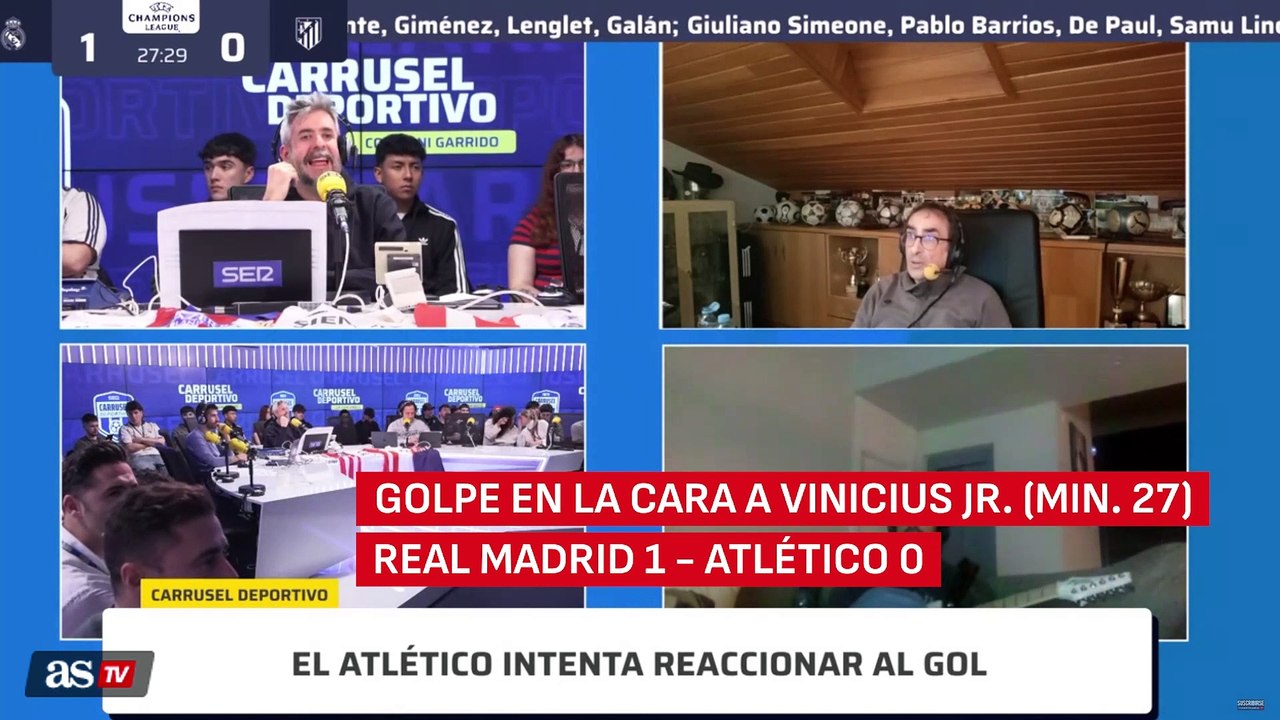 El ‘euroderbi’ de Roncero: del misil de Álvarez al desfase total con Rodrygo y Brahim